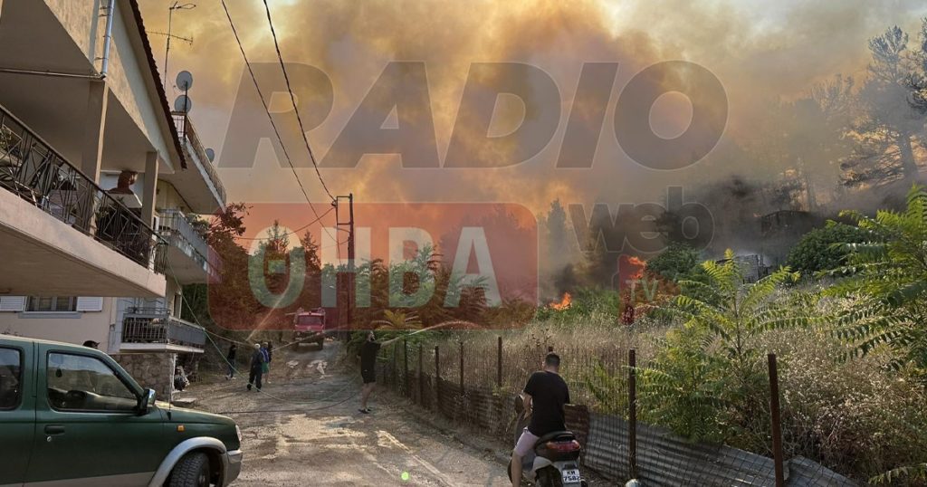 Φωτιά και στη Θήβα: Νέος συναγερμός στην πυροσβεστική