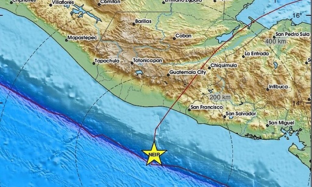 Σεισμός 5,6 Ρίχτερ στη Γουατεμάλα
