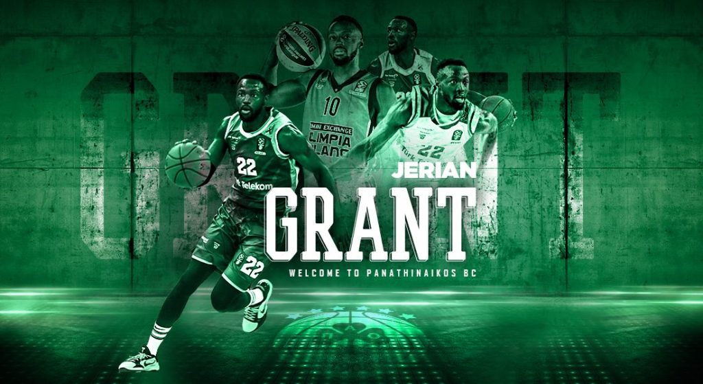 Basket League: Στον Παναθηναϊκό για έναν χρόνο ο Τζέριαν Γκραντ