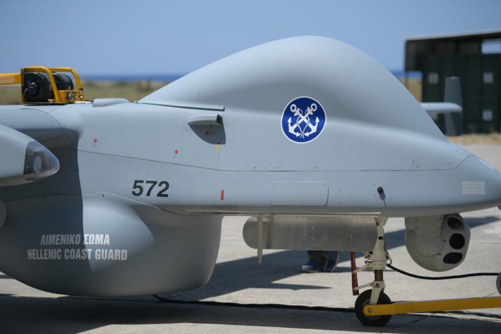 Drone της FRONTEX κατέπεσε στη θάλασσα νότια της Κρήτης – Αδιευκρίνιστη η αιτία