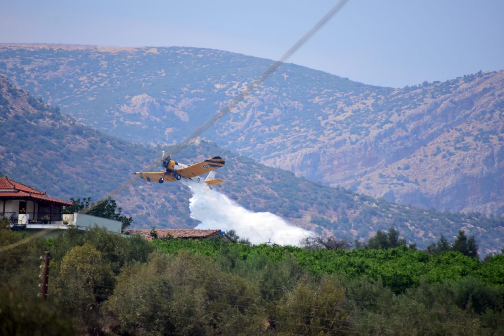 Θεσσαλονίκη: Πυρκαγιά σε χαμηλή βλάστηση στα Παγούρια Ροδόπης