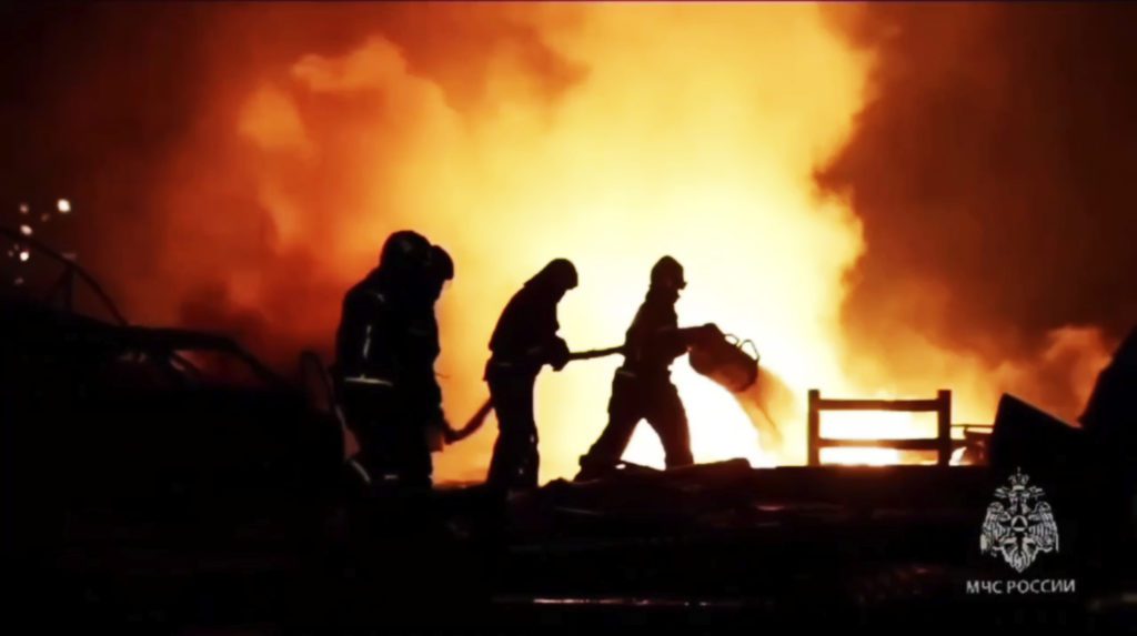 Ρωσία: Φονική έκρηξη σε πρατήριο καυσίμων – Τουλάχιστον 27 νεκροί και 75 τραυματίες (Video)