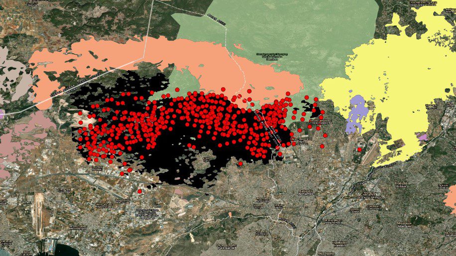 Πυρκαγιά στην Πάρνηθα: Αποκαρδιωτικά τα στοιχεία του Εθνικού Αστεροσκοπείου Αθηνών – Κάηκαν 64.330 στρέμματα