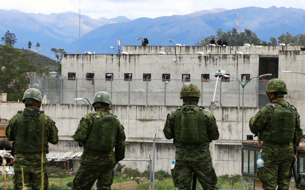 Ισημερινός: Επιχείρηση σε φυλακή με 4.000 στρατιώτες και αστυνομικούς