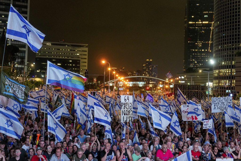 Ισραήλ: Χιλιάδες ξανά στους δρόμους κατά της δικαστικής μεταρρύθμισης Νετανιάχου