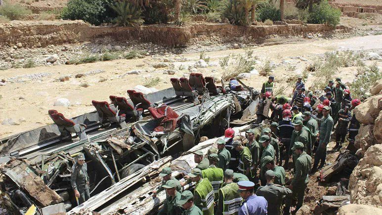 Μαρόκο: 24 νεκροί από πτώση λεωφορείου σε χαράδρα