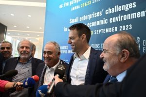 Κασσελάκης σε ΓΣΕΒΕΕ: Κάθε μικρή επιχείρηση έχει δικαίωμα σε ίσες ευκαιρίες να γίνει μεγάλη