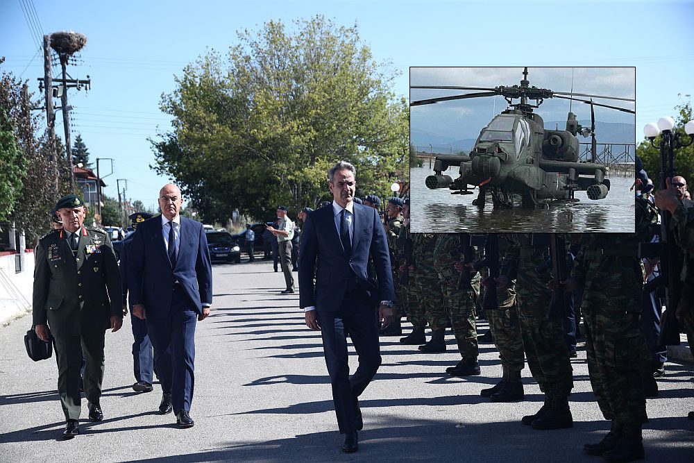 Δείχνει Δένδια και τα βλέπει όλα… «καλώς καμωμένα» στο Στεφανοβίκειο το Μαξίμου