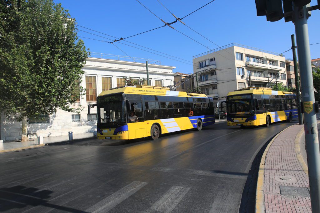 Στάση εργασίας στα τρόλεϊ – Ποιες ώρες τραβούν χειρόφρενο