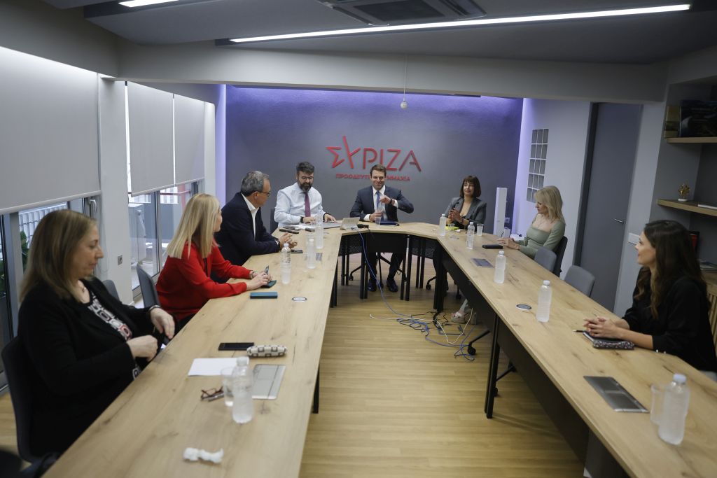 Ολοκληρώθηκε η συνεδρίαση του Εκτελεστικού Γραφείου του ΣΥΡΙΖΑ – Η εισήγηση Κασσελάκη (Photos)