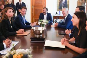 Συνάντηση Κασσελάκη &#8211; Χριστοδουλίδη στην Κύπρο: «Έχουμε κοινούς στόχους, δεδομένη η συνεργασία» (Photos)