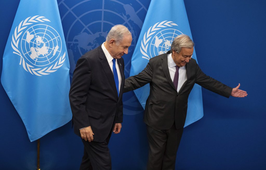 Το Ισραήλ απαιτεί την παραίτηση του ΓΓ του ΟΗΕ – Οργή διπλωματών για τις δηλώσεις Γκουτέρες
