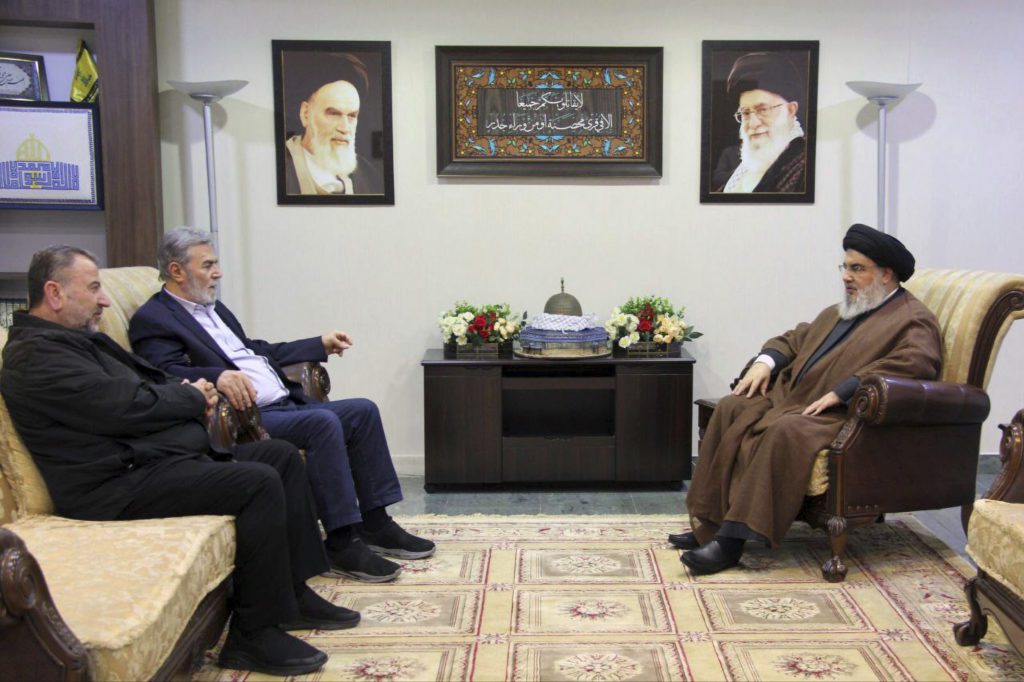Μέση Ανατολή: Συνάντηση ηγετών Χαμάς, Χεζμπολάχ και Ισλαμικής Τζιχάντ στη Βηρυτό – Τι συζήτησαν