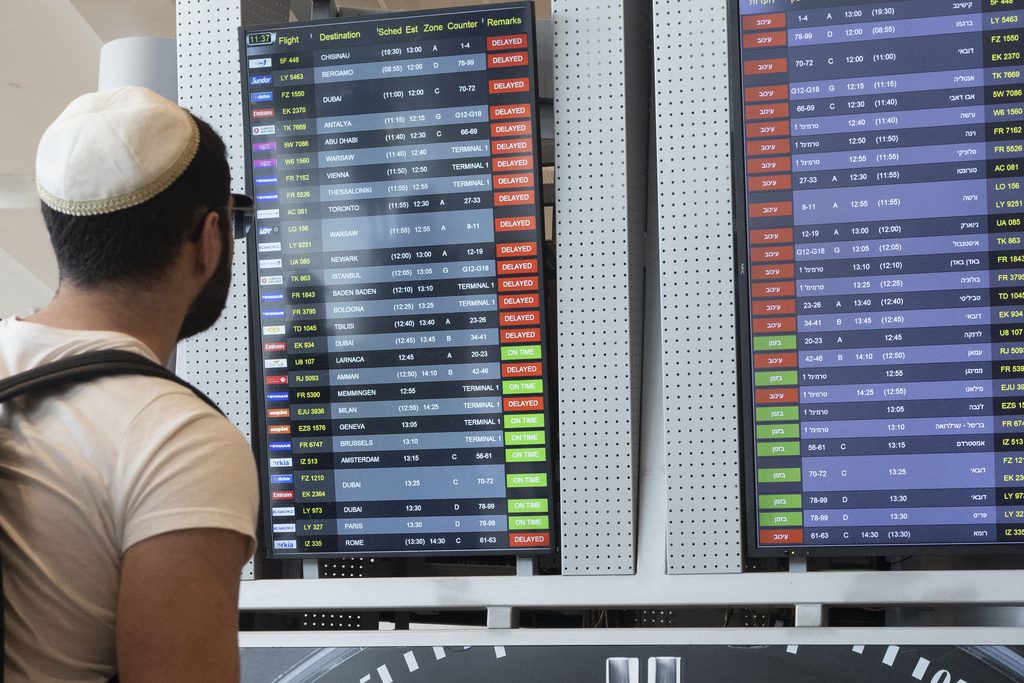 Μέση Ανατολή: Μεγάλες αεροπορικές εταιρείες διακόπτουν τις πτήσεις τους από και προς Τελ Αβίβ