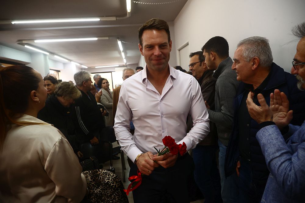 Στέφανος Κασσελάκης: Για πρώτη φορά τα γραφεία του ΣΥΡΙΖΑ Θεσσαλονίκης (Photos)