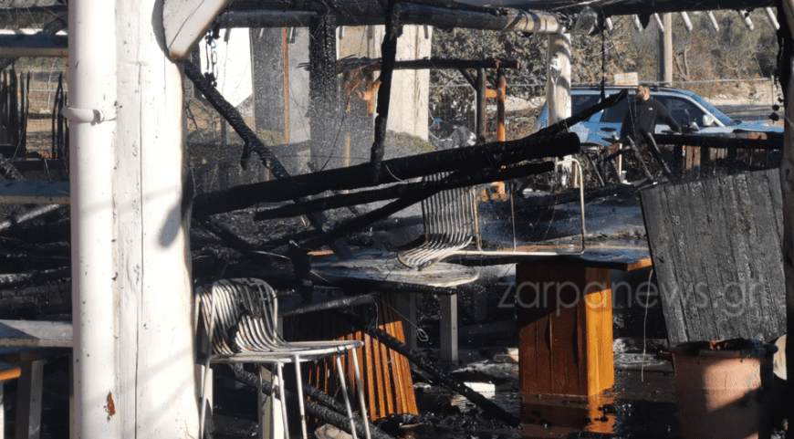 Πυρκαγιά σε εστιατόριο στα Χανιά: Στο νοσοκομείο με εγκαύματα 40χρονος (Photos-Video)