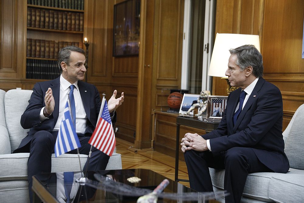 Επικοινωνία Μητσοτάκη – Μπλίνκεν με προσχηματικές αναφορές στους αμάχους στη Γάζα