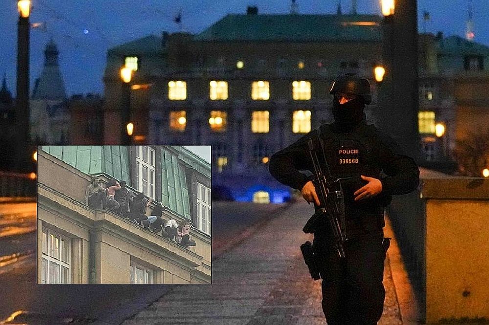 Πράγα: 11 οι νεκροί, δεκάδες τραυματίες από πυροβολισμούς σε Πανεπιστήμιο – Στα περβάζια οι φοιτητές για να σωθούν (Video-Photos)