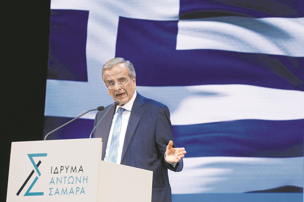 Ρουκέτες Σαμαρά: Προτείνει τον Κώστα Καραμανλή για πρόεδρο της Δημοκρατίας και ζητά την παραίτηση του Γεραπετρίτη