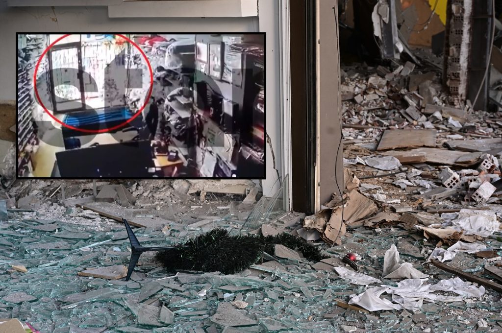 Πειραιάς: Βίντεο ντοκουμέντο από τη στιγμή της έκρηξης – Ο ήχος από τη βόμβα και τα σπασμένα τζάμια