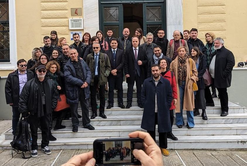 Απών ο Δημητριάδης από τη δίκη για τις υποκλοπές 