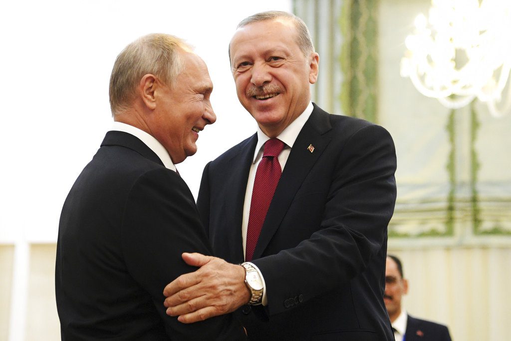 Στην Τουρκία ο Πούτιν στις 12 Φεβρουαρίου – Θα συναντηθεί με τον Ερντογάν