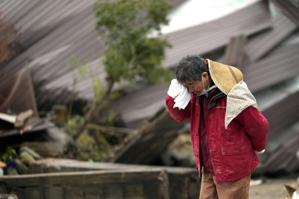 Ιαπωνία: Στους 78 οι νεκροί από τον σεισμό των 7,6 Ρίχτερ – Χιλιάδες σπίτια χωρίς φως και νερό