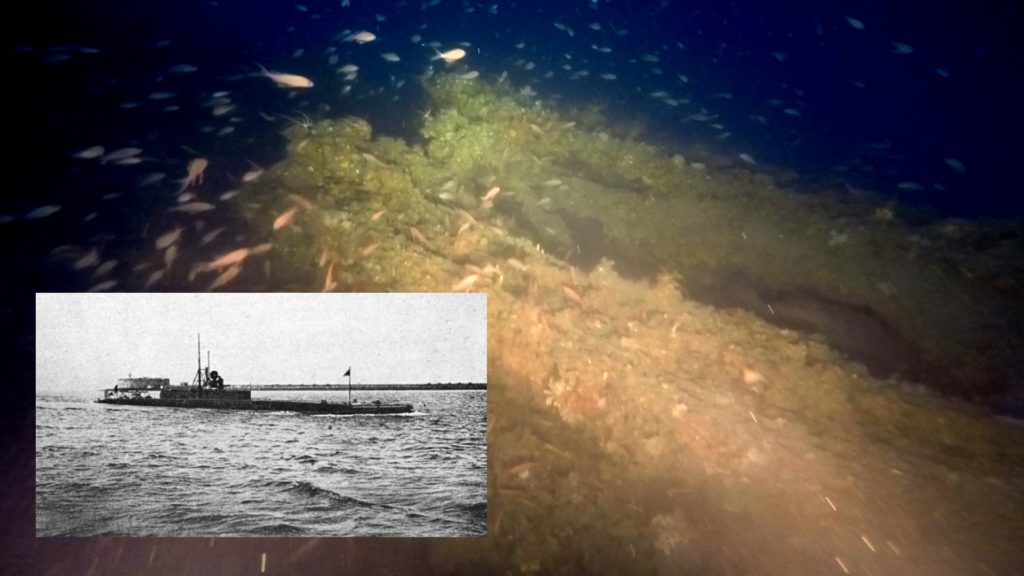 Γαλλικό υποβρύχιο από τον Α’ Παγκόσμιο Πόλεμο εντοπίστηκε στον Θερμαϊκό