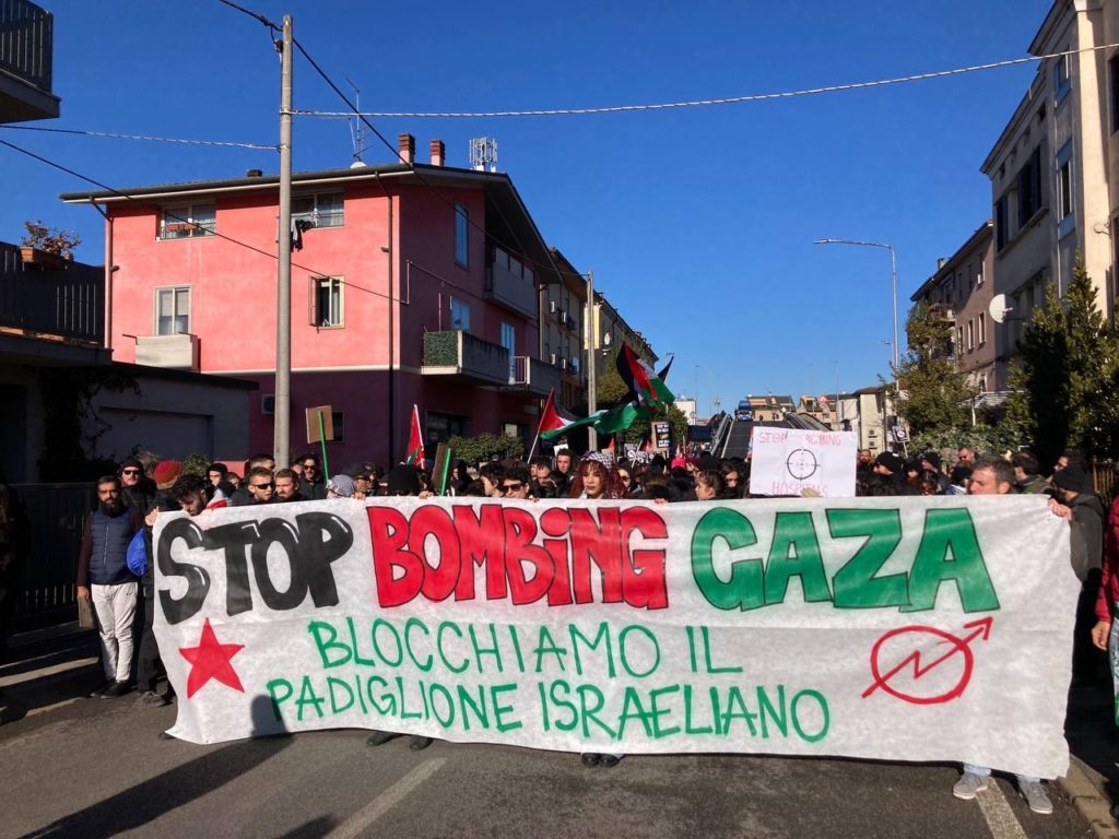 Ιταλία: Συγκρούσεις κατά του πολέμου στη Γάζα με φόντο έκθεση κοσμημάτων (Video – Photo)