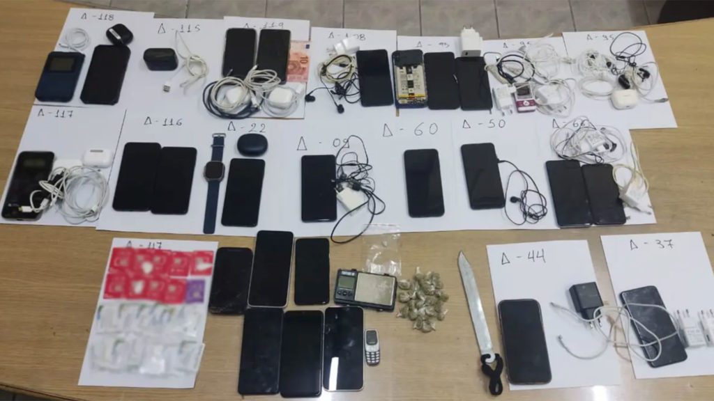 Κορυδαλλός: Έφοδος της αστυνομίας στις φυλακές – Κατασχέθηκαν ναρκωτικά και κινητά τηλέφωνα