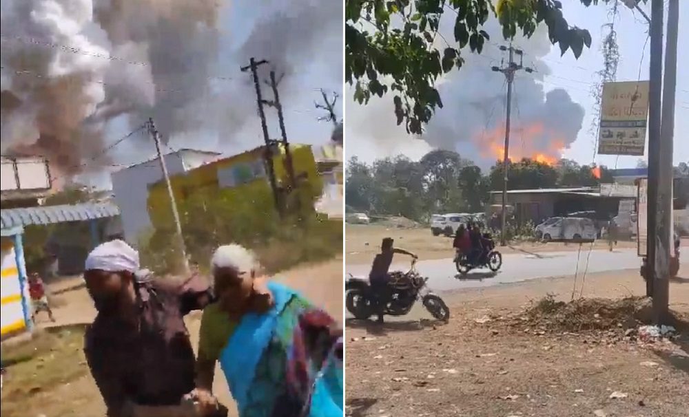 Τρομακτική έκρηξη σε εργοστάσιο πυροτεχνημάτων στην Ινδία: Τουλάχιστον 11 νεκροί – Σοκάρουν οι εικόνες (Video)