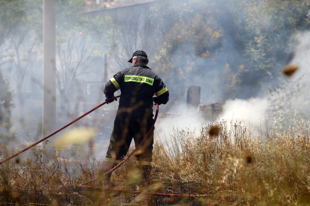 Φωτιά σε δασική έκταση στο Κάλφα Αχαΐας