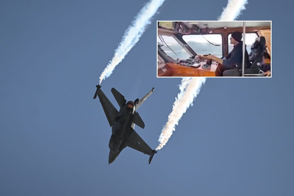 Πτώση F-16: Βίντεο ντοκουμέντο από σκάφος που έσπευσε για τη διάσωση του πιλότου