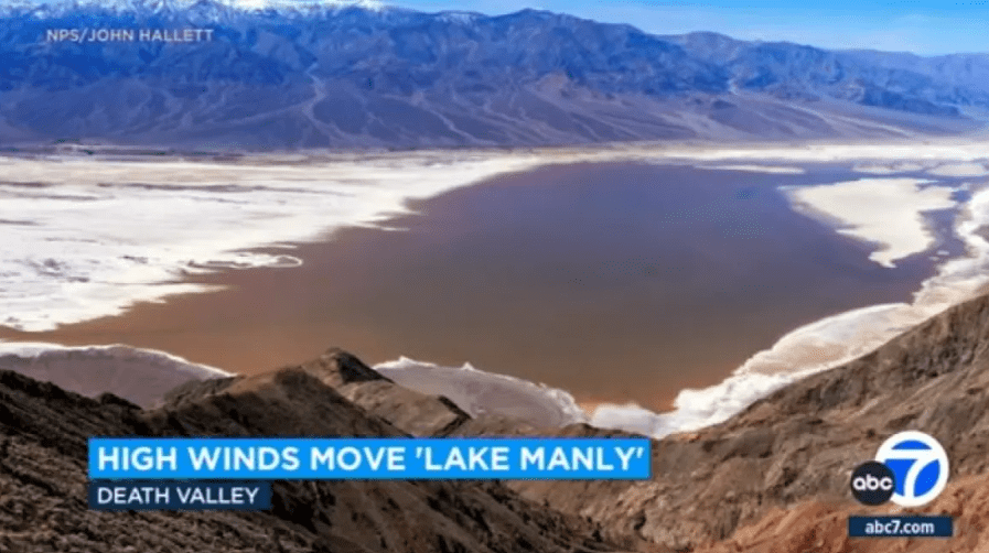 Καλιφόρνια: Ισχυροί άνεμοι μετακίνησαν λίμνη κατά τρία χιλιόμετρα ( Video)