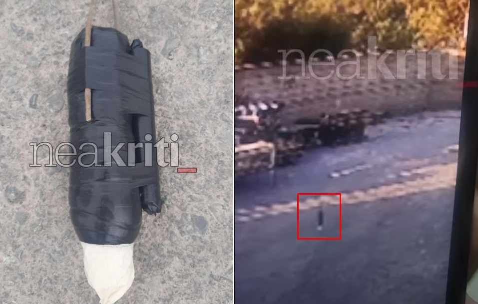 Κρήτη: Κινηματογραφική απόπειρα εμπρησμού επιχείρησης – Μετέφεραν αυτοσχέδια βόμβα με… drone (Photos-Video)