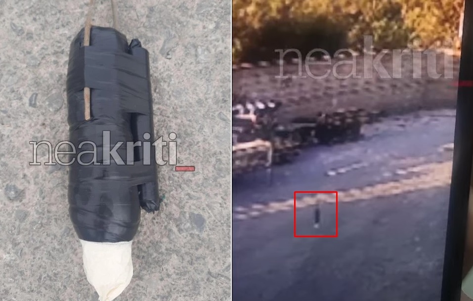 Κρήτη: Κινηματογραφική απόπειρα εμπρησμού επιχείρησης – Μετέφεραν αυτοσχέδια βόμβα με… drone (Photos-Video)