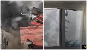 Γάζα: Συγκλονιστικό βίντεο &#8211; Καρέ καρέ η στιγμή που κτίριο μετατρέπεται σε συντρίμμια από ισραηλινούς βομβαρδισμούς