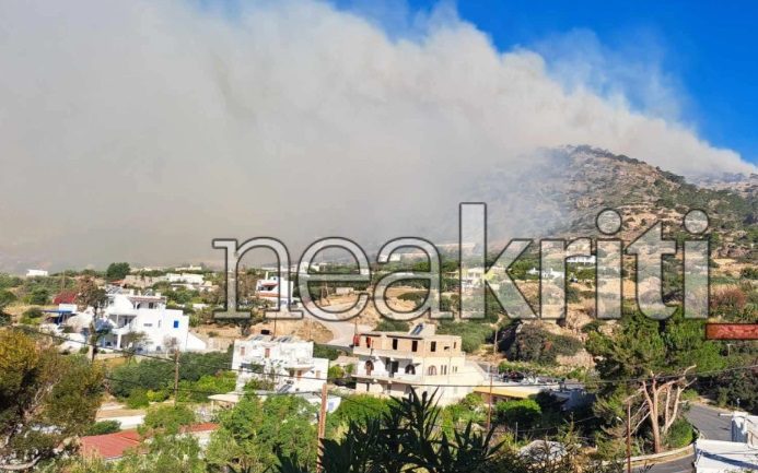 Ιεράπετρα: Πώς ξεκίνησε η μεγάλη φωτιά που κατακαίει το νότιο Λασίθι