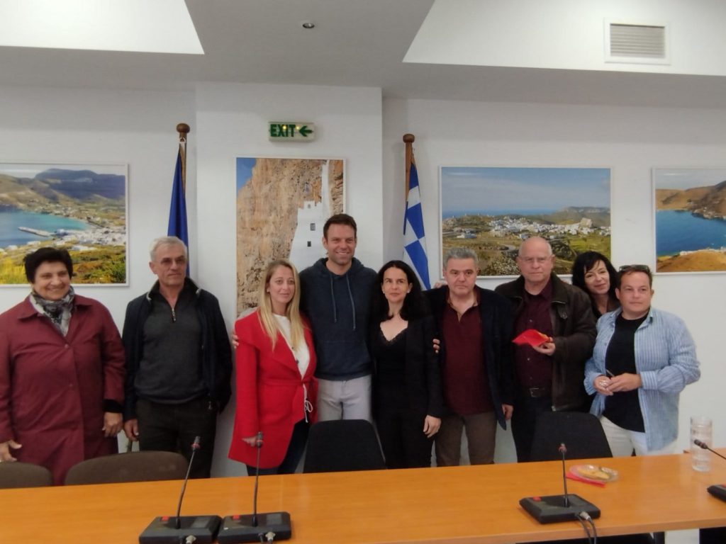 Σε Αμοργό και Αστυπάλαια ο Κασσελάκης: «Με στιβαρή άμυνα απαντάς στις παράλογες διεκδικήσεις της Τουρκίας» (Videos)