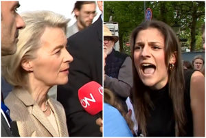 Ακτιβίστρια «στρίμωξε» τη φον ντερ Λάιεν για τη Γάζα &#8211; «Είσαι εγκληματίας πολέμου» (Video)