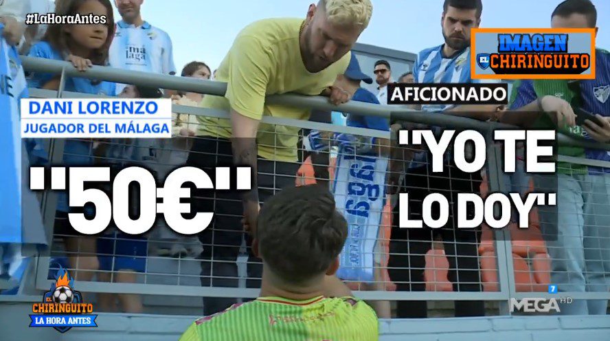 Ισπανία: Ποδοσφαιριστής ζητά… 50 ευρώ για να δώσει τη φανέλα του σε οπαδό (Video)