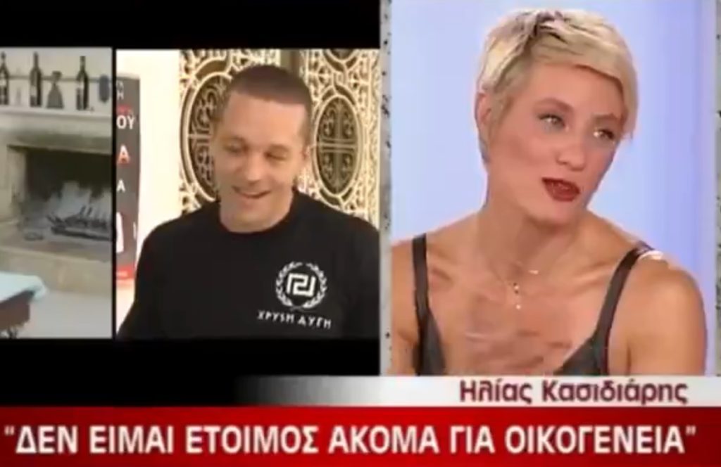 Οταν η Ελεονώρα Μελέτη ξέπλενε στην TV τον νεοναζί Ηλία Κασιδιάρη (Video)