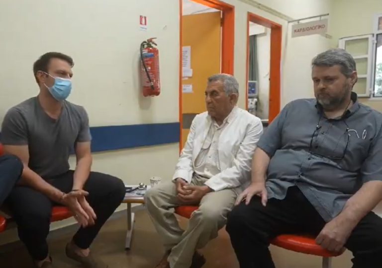 Κασσελάκης από νοσοκομείο Ικαρίας: «Δεν είμαστε ευρωπαϊκή χώρα, αν αφήνουμε τους πολίτες να πεθαίνουν» (Video)