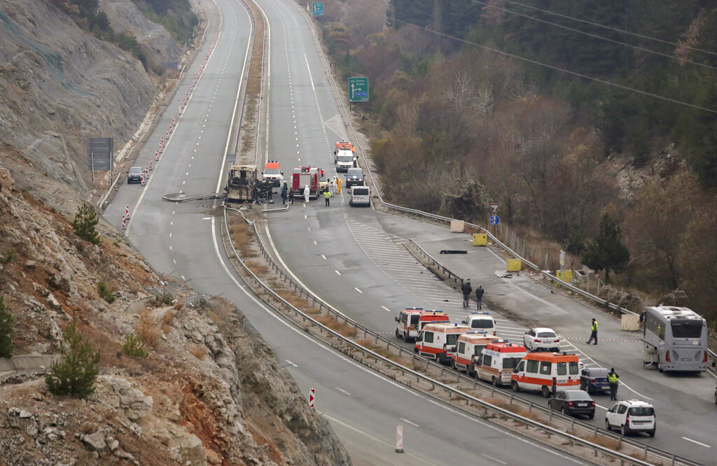 Τουρκία: 10 νεκροί και 39 τραυματίες σε τροχαίο στη νότια Τουρκία