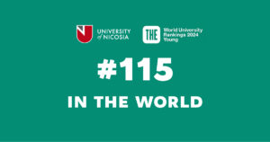 Το Πανεπιστήμιο Λευκωσίας στη θέση #115 παγκοσμίως, στην κατάταξη THE Young University Rankings 2024