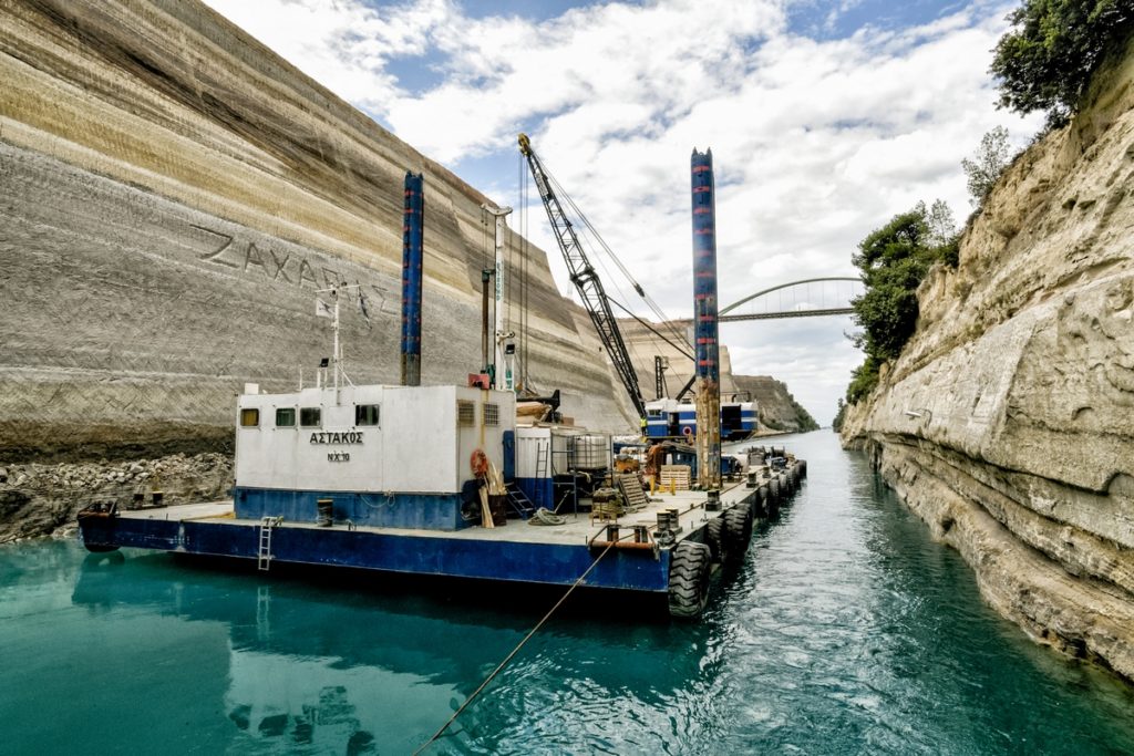 Επανέναρξη διελεύσεων πλοίων από τον Ισθμό της Κορίνθου