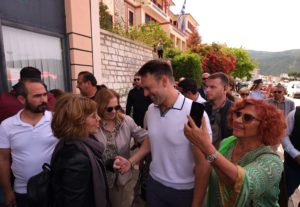 Κασσελάκης από Ηγουμενίτσα: «Να μην ξεπουλάμε τα λιμάνια, χωρίς  δέσμευση για τους Έλληνες» (Video)
