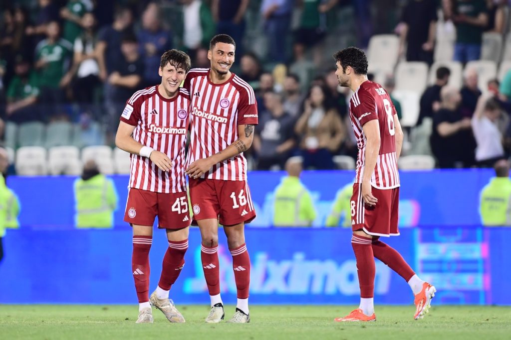 Παναθηναϊκός – Ολυμπιακός 2-2: Με ανατροπή και 10 παίκτες οι «ερυθρόλευκοι» εξασφάλισαν το ευρωπαϊκό εισιτήριο