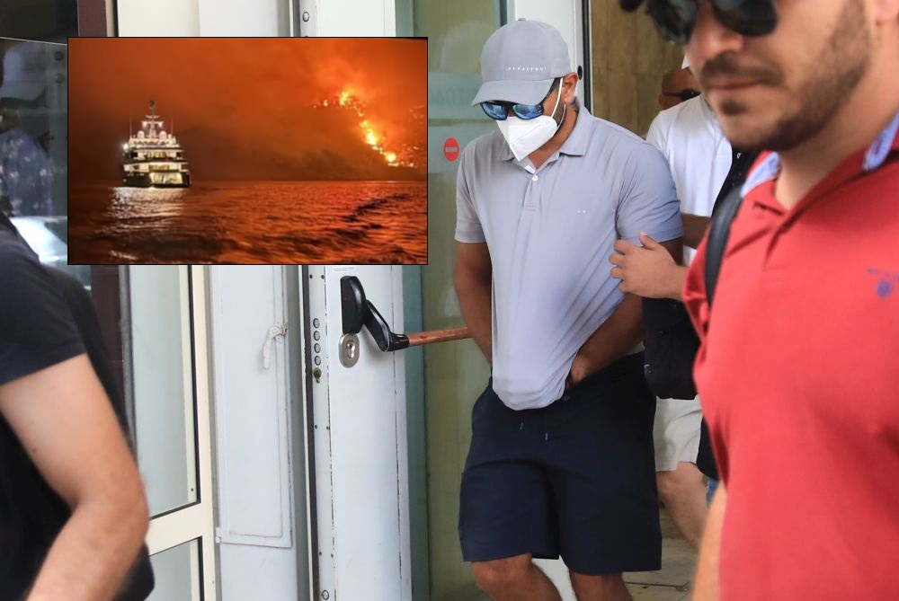 Φωτιά στην Ύδρα: Τα ερωτήματα, η σύλληψη του… καμαρώτου και οι ολιγάρχες από το Καζακστάν που αφέθηκαν ελεύθεροι