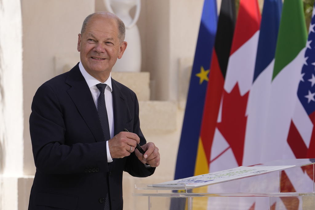 G7 – Σολτς: Οι ειρηνευτικές προτάσεις του Πούτιν για το Ουκρανικό δεν είναι σοβαρές